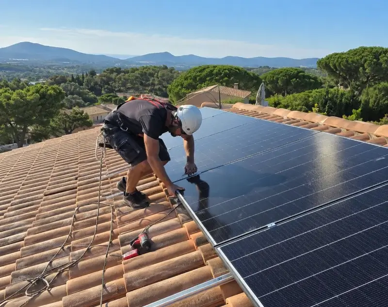 Installateur panneaux solaires Celles — pose photovoltaïque sur toiture